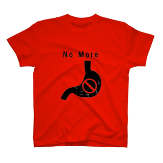 NoMoreアニサキス Tシャツ .png